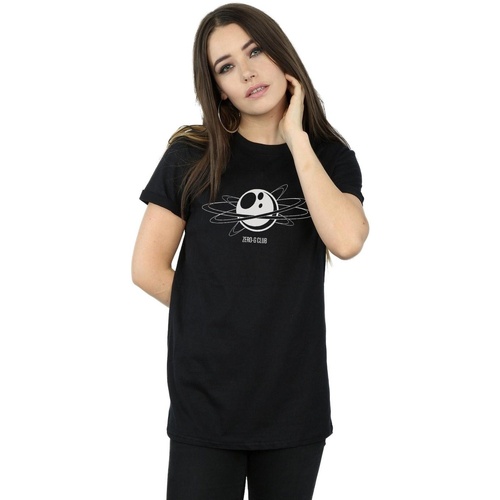 textil Mujer Camisetas manga larga Ready Player One Zero G Club Logo Negro