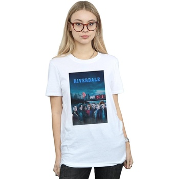 textil Mujer Camisetas manga larga Riverdale Die Diner Blanco