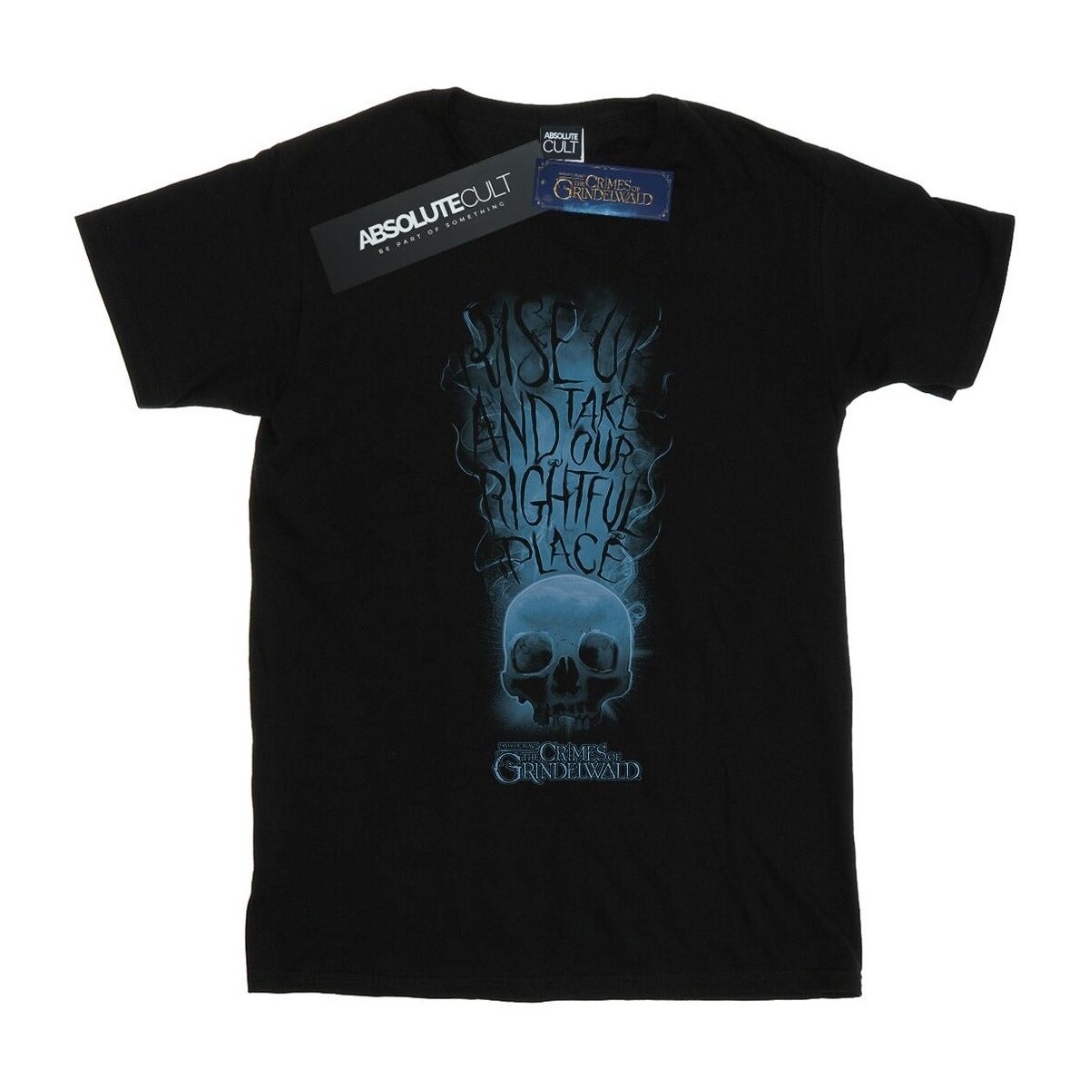 textil Niña Camisetas manga larga Fantastic Beasts The Crimes Of Grindelwald Skull Smoke Negro