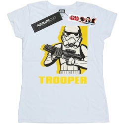 textil Mujer Camisetas manga larga Disney Rebels Trooper Blanco