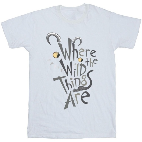 textil Niña Camisetas manga larga Where The Wild Things Are BI45343 Blanco