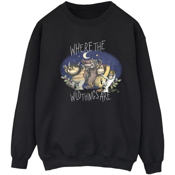 textil Mujer Sudaderas Where The Wild Things Are BI45369 Negro