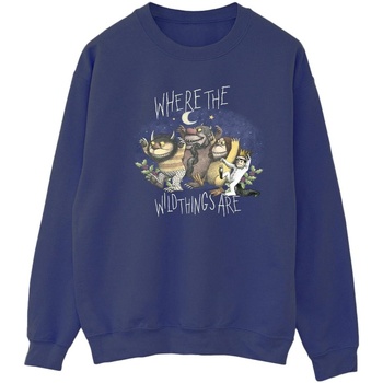 textil Mujer Sudaderas Where The Wild Things Are BI45369 Azul