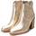 Zapatos Mujer Botines Xti 14233001 Oro