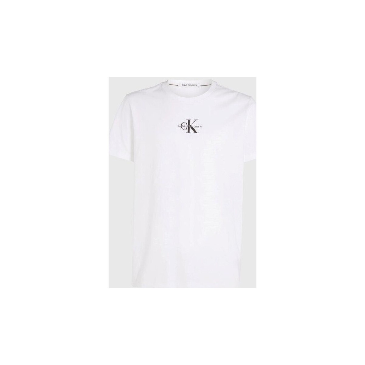 textil Hombre Camisetas manga corta Calvin Klein Jeans J30J323483YAF Blanco