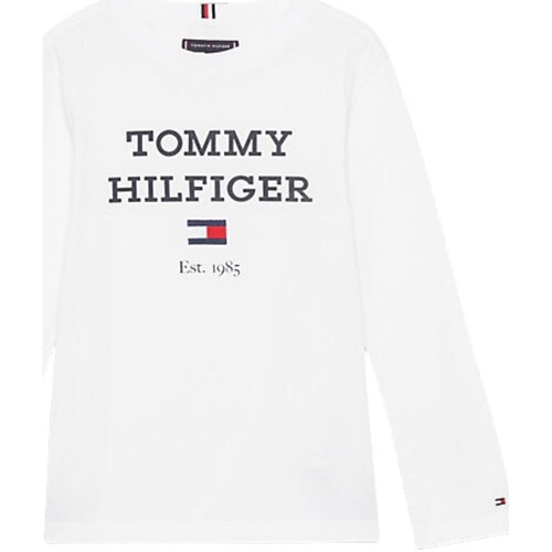textil Niño Camisetas manga larga Tommy Hilfiger KB0KB08672 Blanco