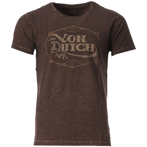textil Hombre Tops y Camisetas Von Dutch  Marrón