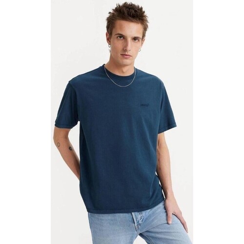 textil Hombre Camisetas manga corta Levi's A0637 0058 RED TAB VINTAGE Azul