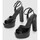 Zapatos Mujer Sandalias Guess SANDALIA  RHINNAE NEGRO Negro