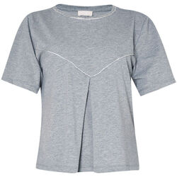 textil Mujer Tops y Camisetas Liu Jo Camiseta con corte de pico Gris