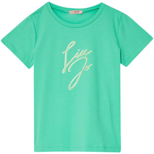 textil Niña Tops y Camisetas Liu Jo Camiseta con logotipo Verde