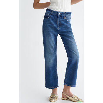  N/A Pantalones de mezclilla de cintura alta para mujer,  elásticos, con un solo botonadura (color A, talla: S Code) : Ropa, Zapatos  y Joyería