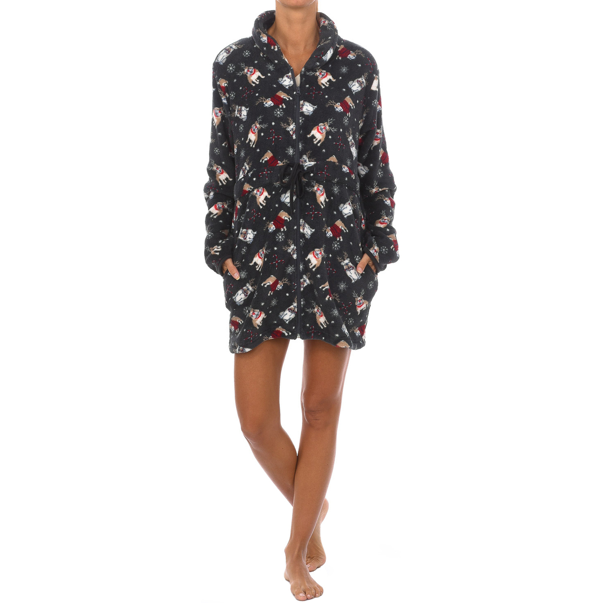textil Mujer Pijama Kisses&Love 41801-UNICO Gris