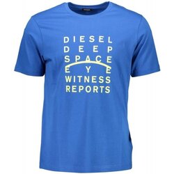 textil Hombre Camisetas manga corta Diesel S4EL-T-JUST - Hombres Azul