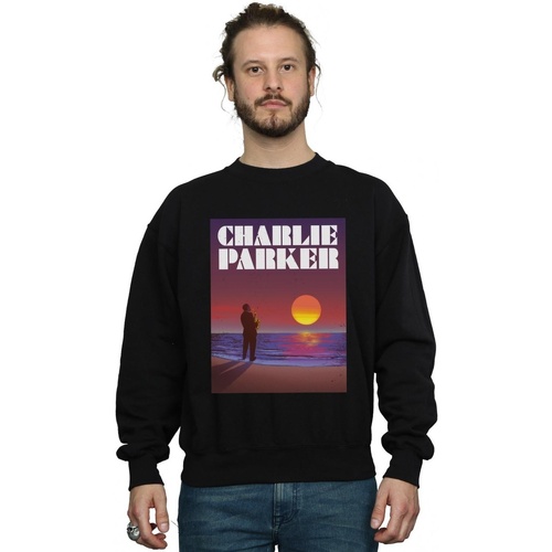 textil Hombre Sudaderas Charlie Parker Into The Sunset Negro