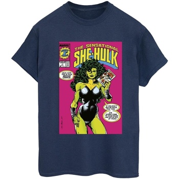 textil Mujer Camisetas manga larga Marvel She-Hulk: Attorney At Law Second Chance Azul