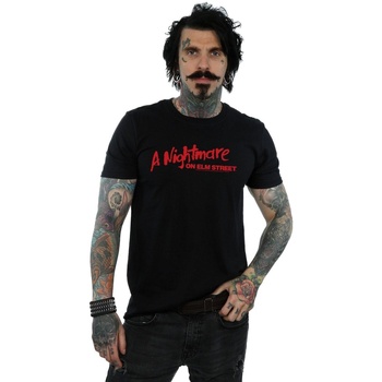 textil Hombre Camisetas manga larga A Nightmare On Elm Street  Negro