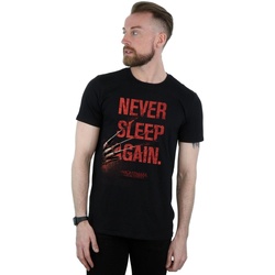 textil Hombre Camisetas manga larga A Nightmare On Elm Street Never Sleep Again Negro