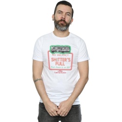 textil Hombre Camisetas manga larga National Lampoon´s Christmas Va Greyscale No Vacancy Blanco