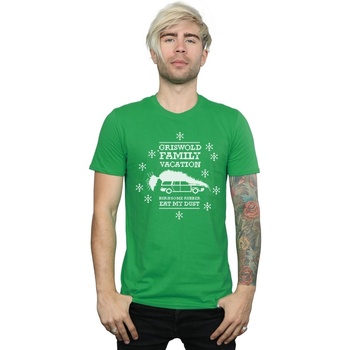 textil Hombre Camisetas manga larga National Lampoon´s Christmas Va  Verde