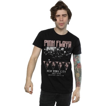 textil Hombre Camisetas manga larga Pink Floyd New York City Wooster Hall Negro