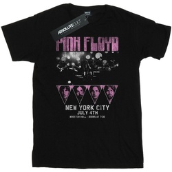 textil Hombre Camisetas manga larga Pink Floyd Tour NYC Negro
