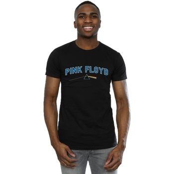 textil Hombre Camisetas manga larga Pink Floyd College Prism Negro