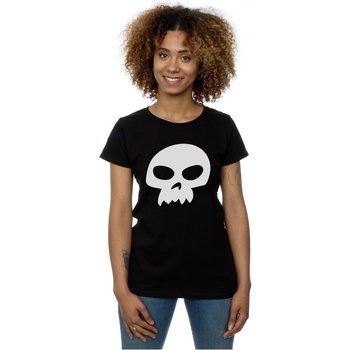 textil Mujer Camisetas manga larga Disney Toy Story Sid's Skull Negro