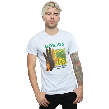 textil Hombre Camisetas manga larga Genesis Invisible Touch Tour Gris