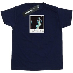 textil Hombre Camisetas manga larga Janis Joplin Memories 1970 Azul