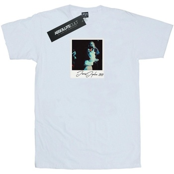 textil Hombre Camisetas manga larga Janis Joplin Memories 1970 Blanco