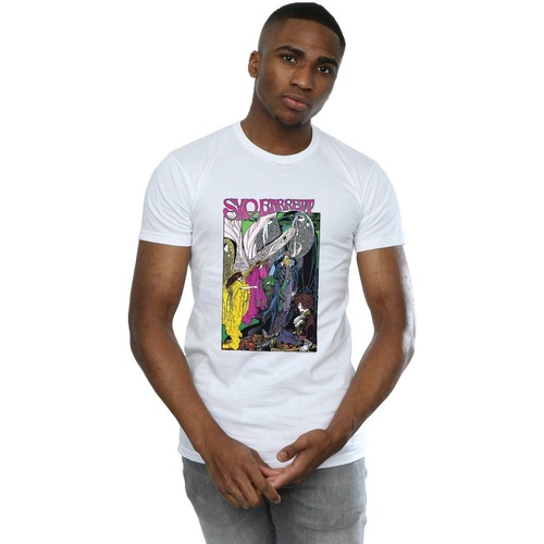 textil Hombre Camisetas manga larga Syd Barrett Fairies Poster Blanco