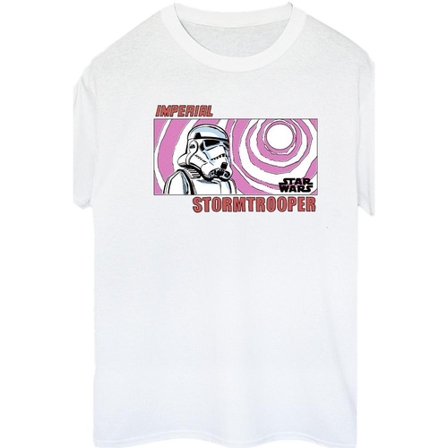 textil Mujer Camisetas manga larga Disney Imperial Stormtrooper Blanco