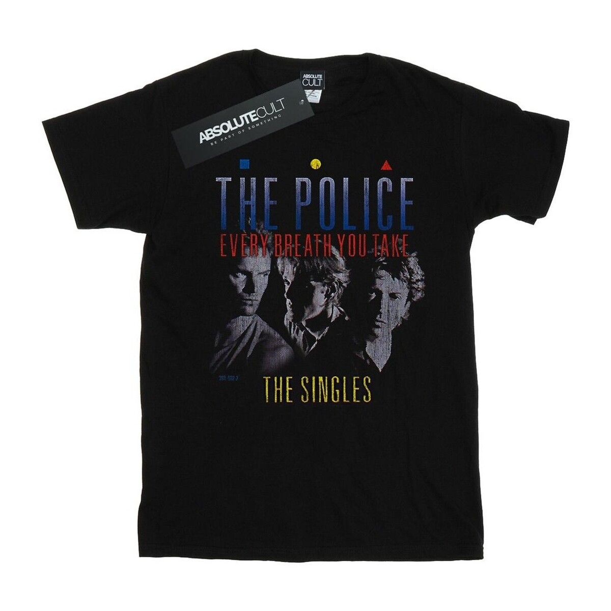 textil Hombre Camisetas manga larga The Police Every Breath You Take Negro