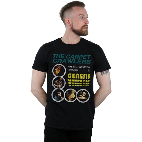 textil Hombre Camisetas manga larga Genesis The Carpet Crawlers Negro