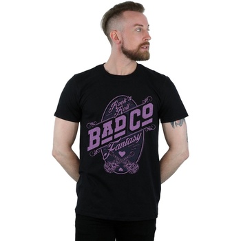 textil Hombre Camisetas manga larga Bad Company Rock N Roll Fantasy Negro
