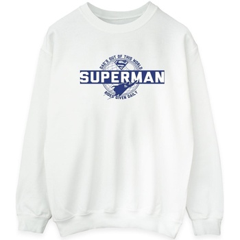 textil Hombre Sudaderas Dc Comics Superman Out Of This World Blanco