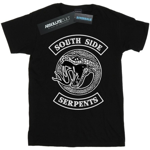 textil Hombre Camisetas manga larga Riverdale Southside Serpents Monotone Negro