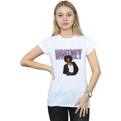 textil Mujer Camisetas manga larga Whitney Houston So Emotional Album Cover Blanco