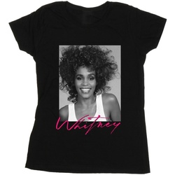 textil Mujer Camisetas manga larga Whitney Houston BI44757 Negro