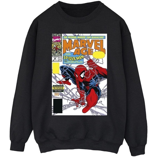textil Hombre Sudaderas Marvel Spider-Man  Age Comic Cover Negro