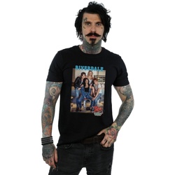 textil Hombre Camisetas manga larga Riverdale Pops Group Photo Negro