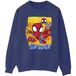 textil Hombre Sudaderas Marvel Spidey And His Amazing Friends Flying Azul