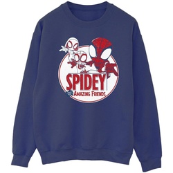 textil Hombre Sudaderas Marvel Spidey And His Amazing Friends Circle Azul