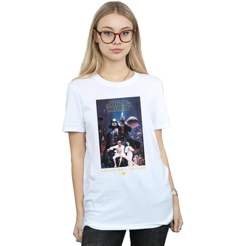 textil Mujer Camisetas manga larga Disney Collector's Edition Blanco