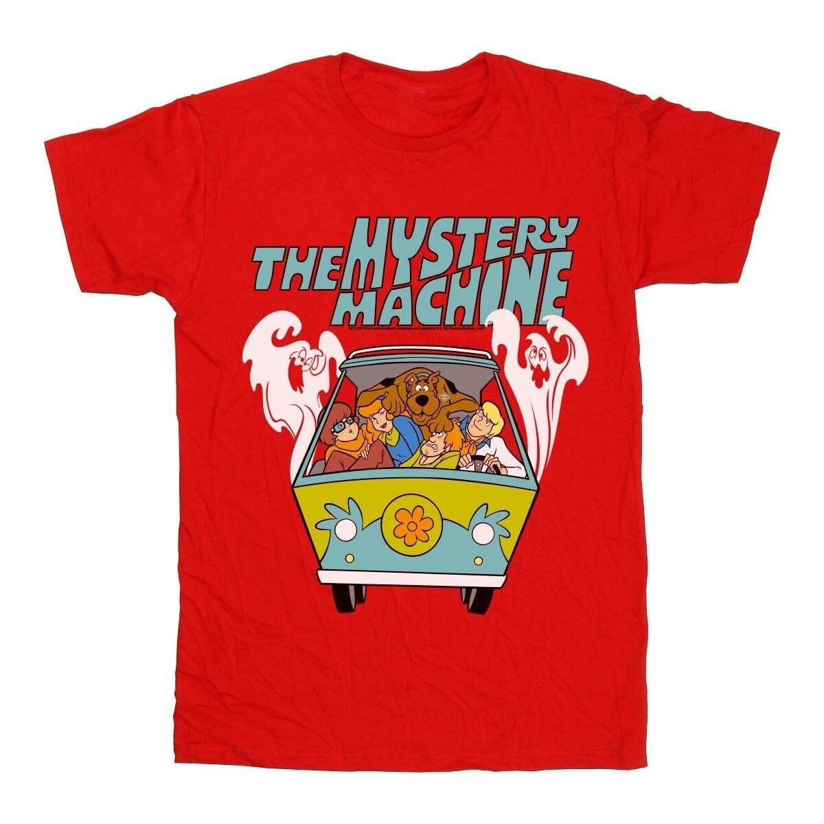 textil Hombre Camisetas manga larga Scooby Doo Mystery Machine Rojo