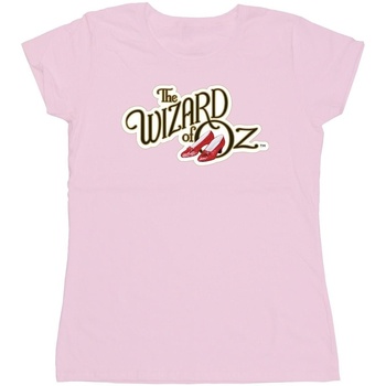 textil Mujer Camisetas manga larga The Wizard Of Oz Shoes Logo Rojo
