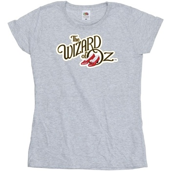 textil Mujer Camisetas manga larga The Wizard Of Oz Shoes Logo Gris