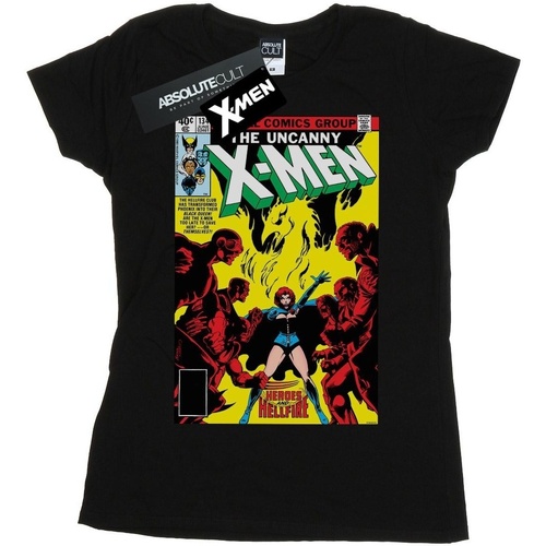 textil Mujer Camisetas manga larga Marvel X-Men Phoenix Black Queen Negro