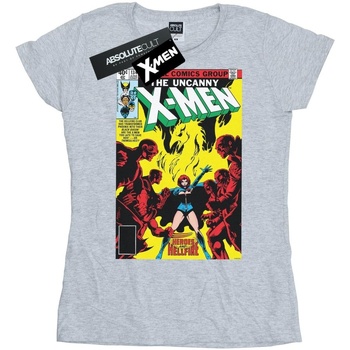 textil Mujer Camisetas manga larga Marvel X-Men Phoenix Black Queen Gris